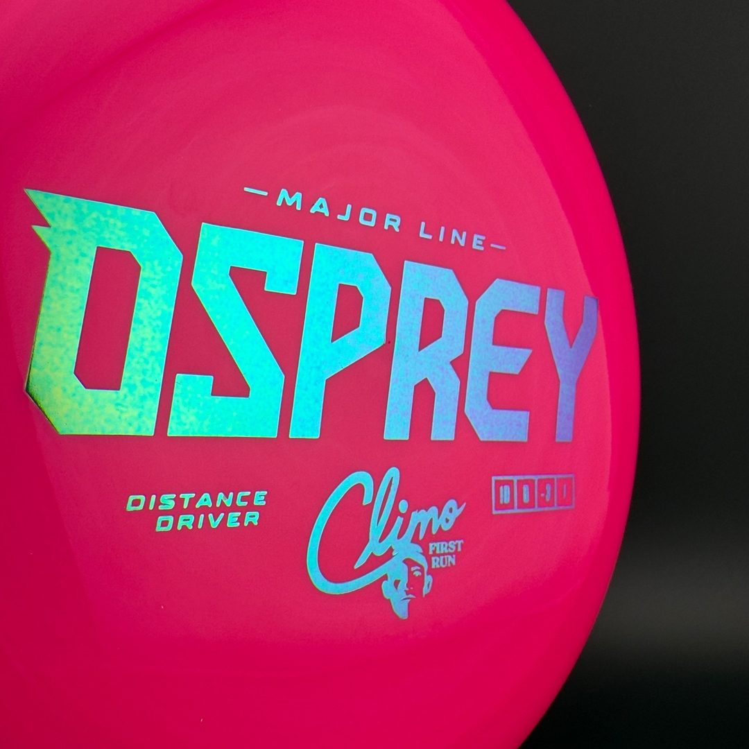 Major Line Osprey - First Run Climo Disc Golf