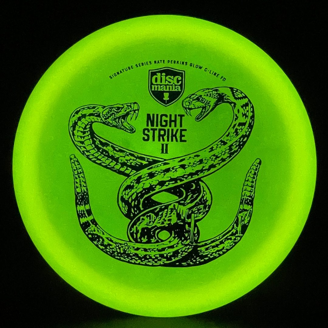 Color Glow C-line FD - Night Strike 2 - Innova Made *Warehouse Stash* Discmania
