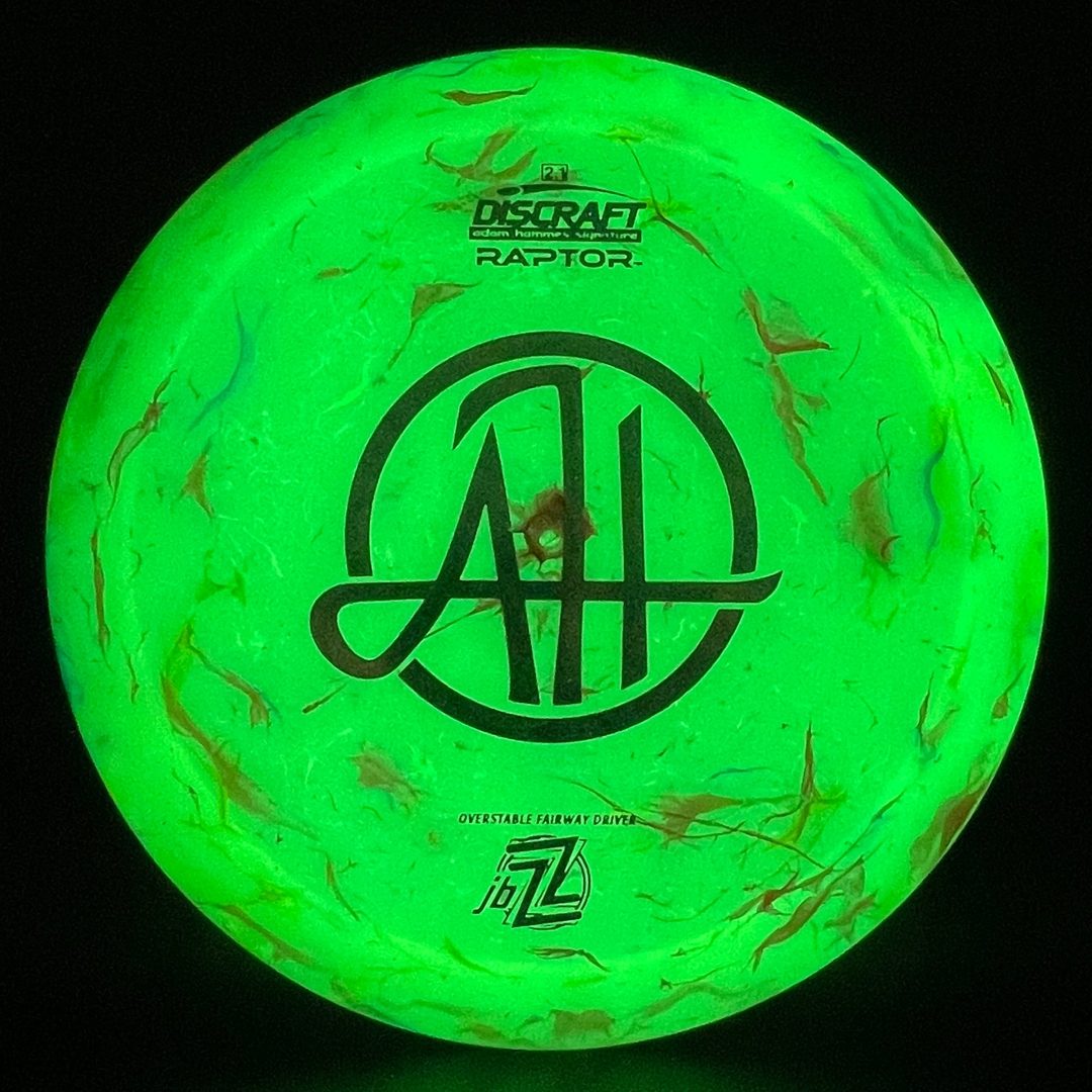Jawbreaker Z Glo Raptor - Adam Hammes Signature Series Discraft