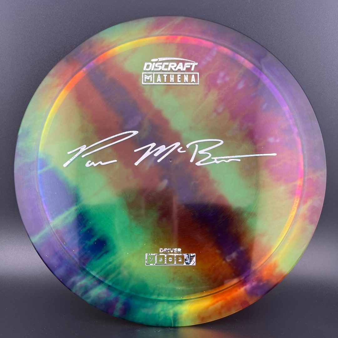 Fly Dye Z Athena - Paul McBeth Discraft