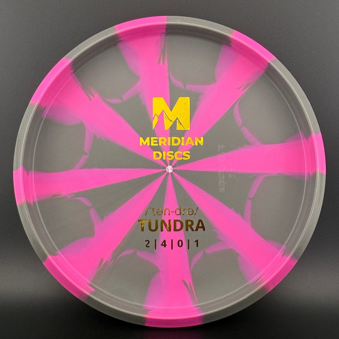 Marbled Graphite Tundra Meridian Discs