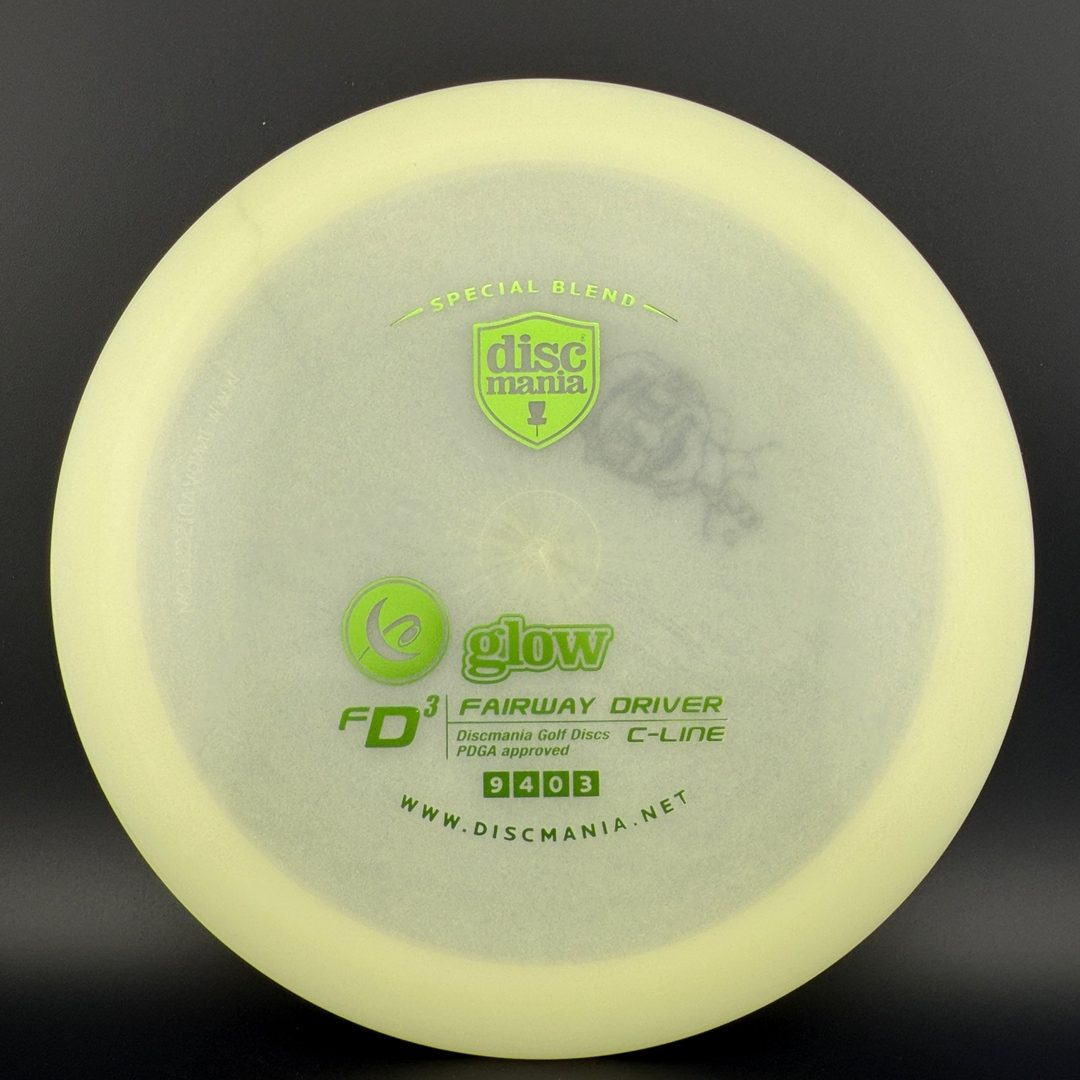 Glow C-Line FD3 Penned - Innova Made *Colten Stash* Discmania