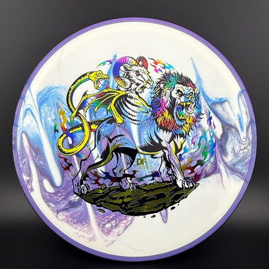 Prism Neutron Pyro - DFX LTD "Chimera" Dyed by Doodle Discs Axiom