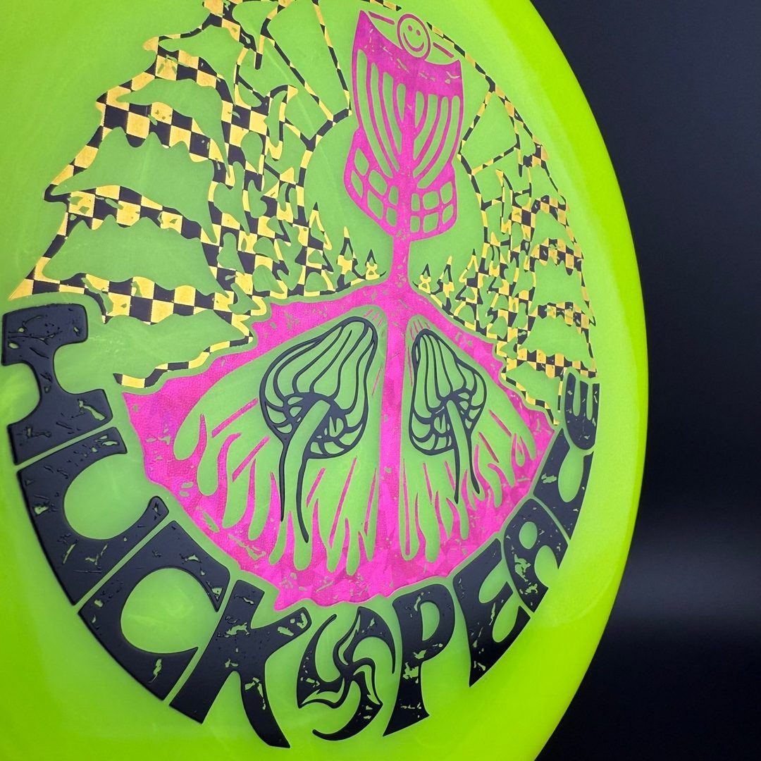 Soft Neo Spore - Huk Lab Peace Triple Foil Stamp Discmania