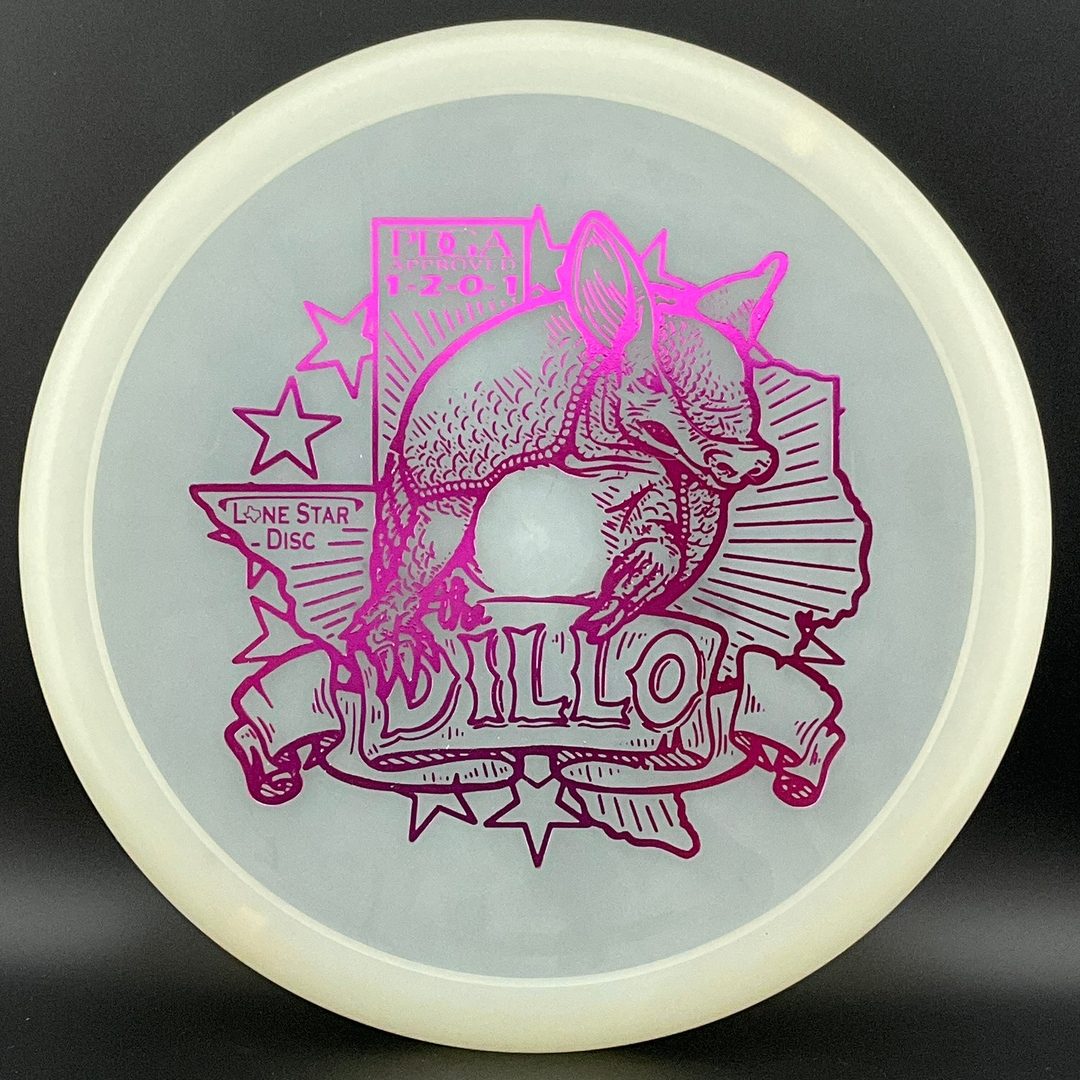 Bravo Glow Armadillo - Artist Series Lone Star Discs