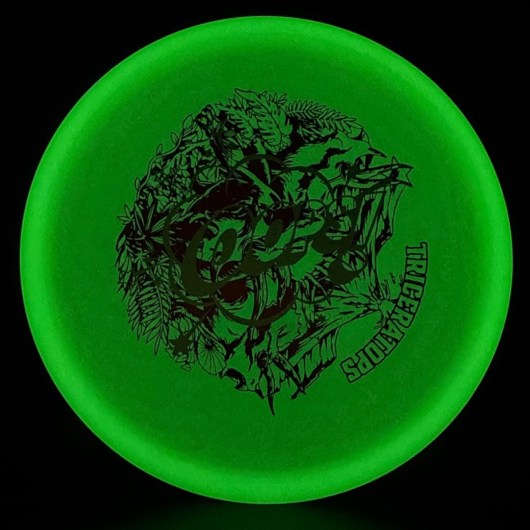 Glow Egg Shell Stegosaurus - Oops, Misprint! Dino Discs