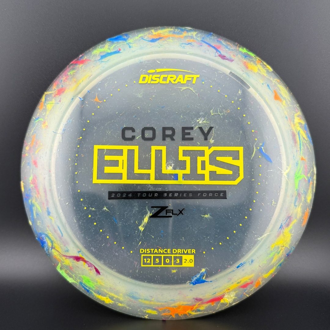 Jawbreaker Z FLX Force - Misprint - 2024 Corey Ellis Tour Series Discraft