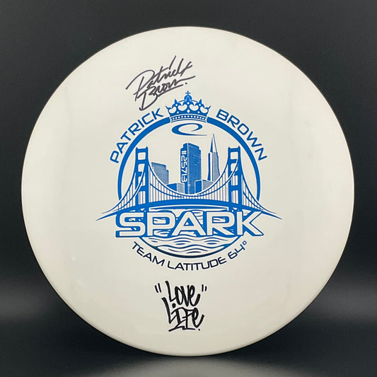 Gold Spark *Signed* - Patrick Brown Team Latitude 64 LE Latitude 64