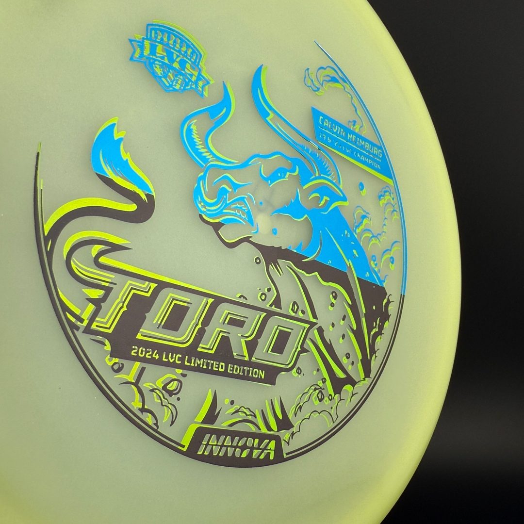 Proto Glow Champion Toro - Chef Special 3 Foil - LVC 2024 Calvin Heimburg Innova