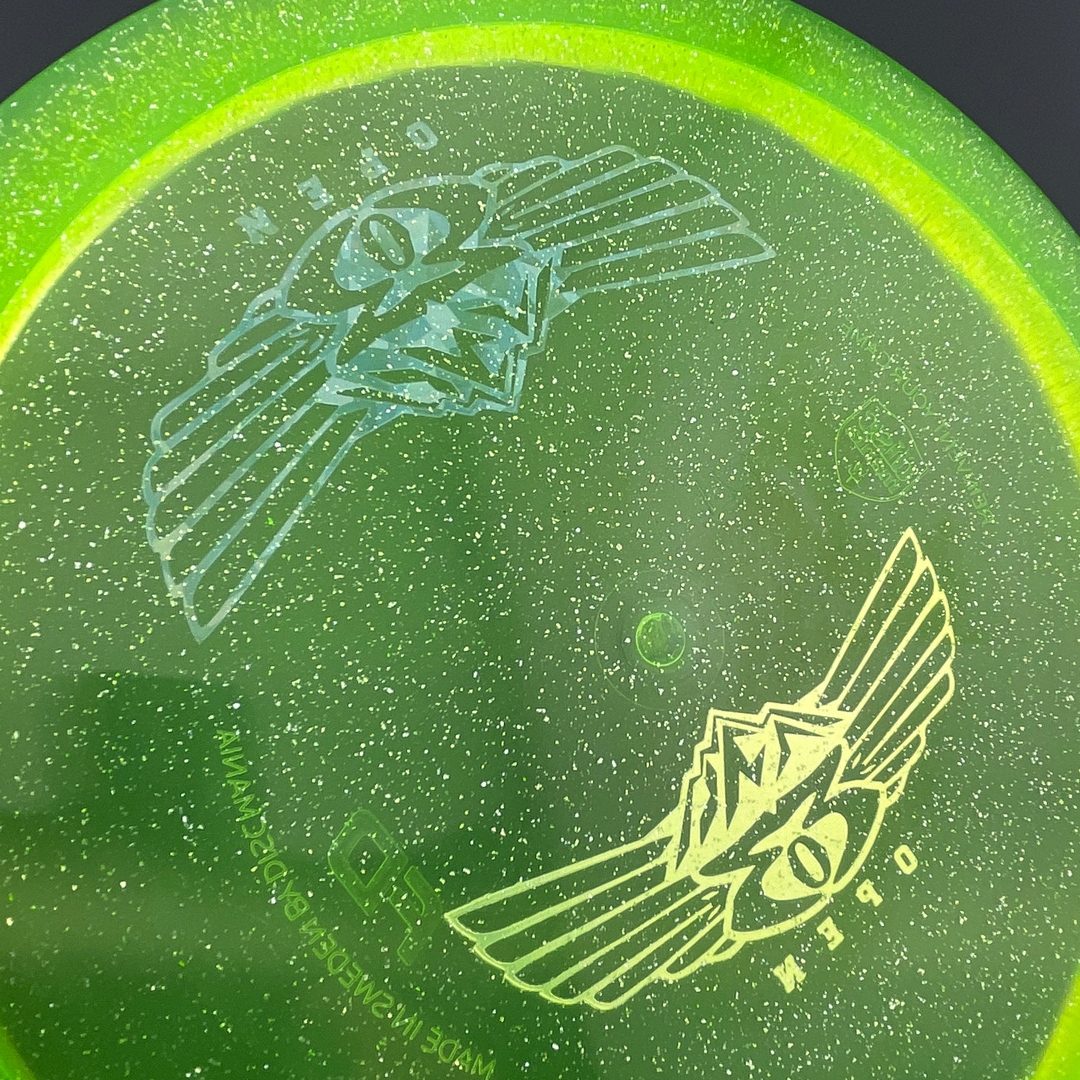 Metal Flake C-Line FD - 303 Open Top & Bottom Stamp Discmania