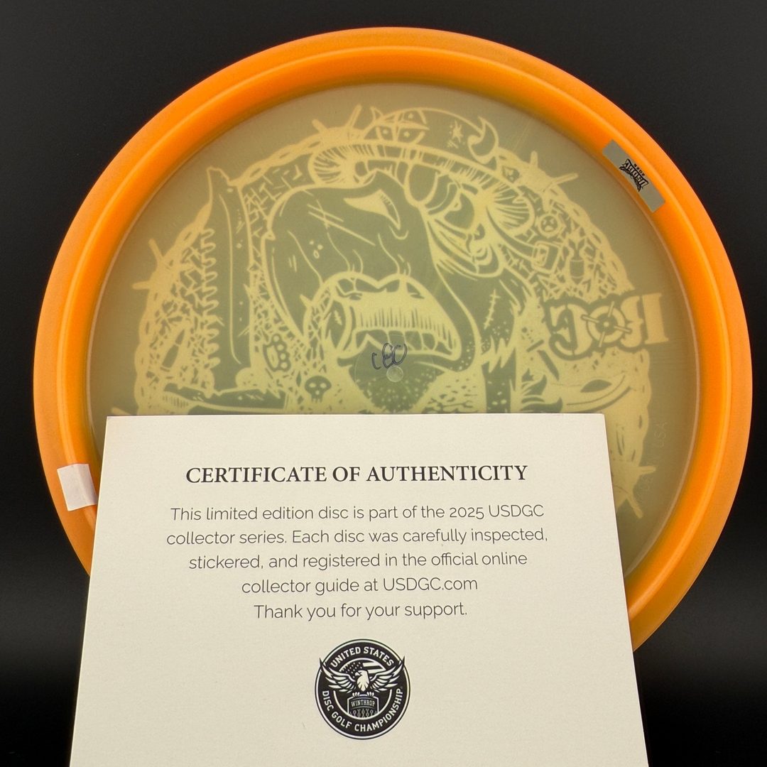 Proto Glow Halo Champion Roc3 - War Bird USDGC 2025 Innova