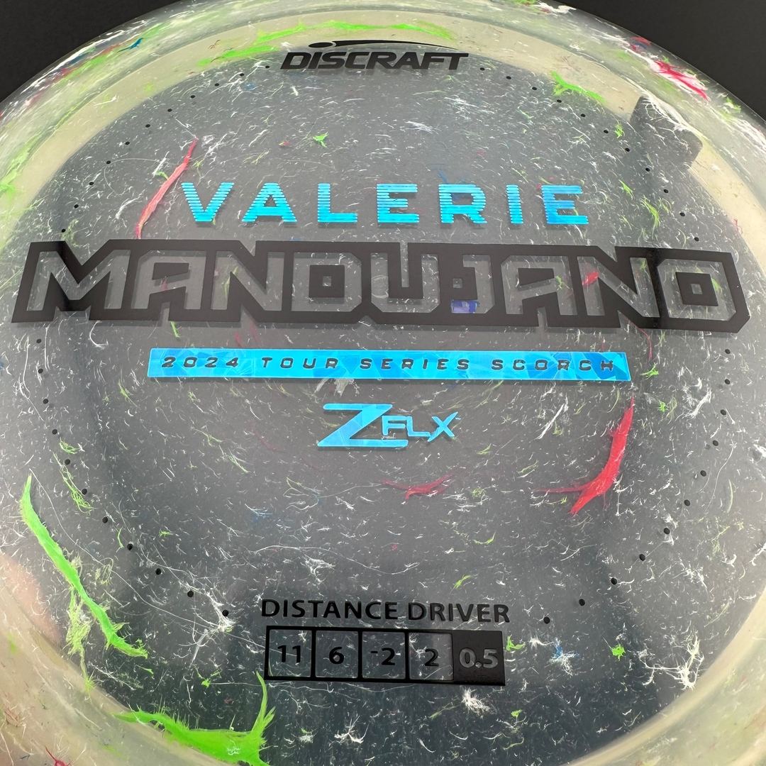 Jawbreaker Z FLX Scorch - 2024 Valerie Mandujano Tour Series Discraft