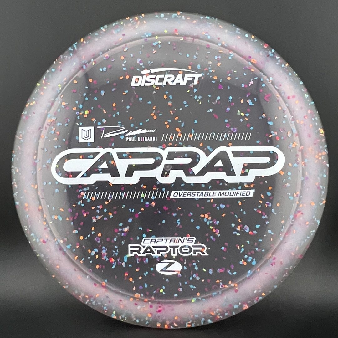 Confetti Z Captain's Raptor - Paul Ulibarri 2026 Discraft