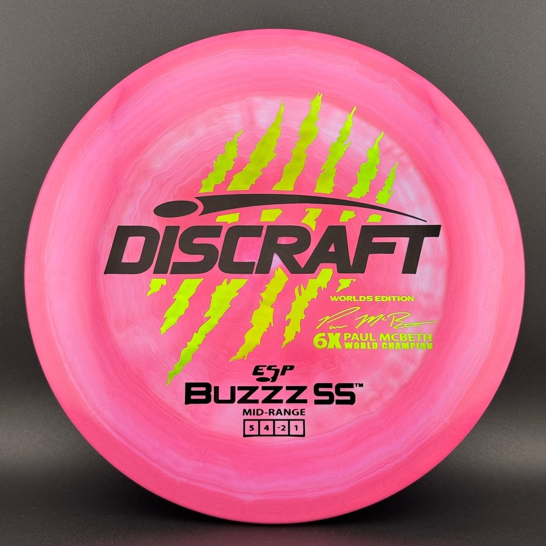 ESP Swirl Buzzz SS - Paul McBeth 6x Claws - Worlds 2026