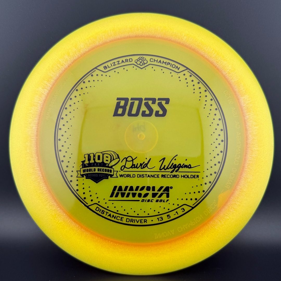 Blizzard Champion Boss - David Wiggins Jr 1108 World Record Innova