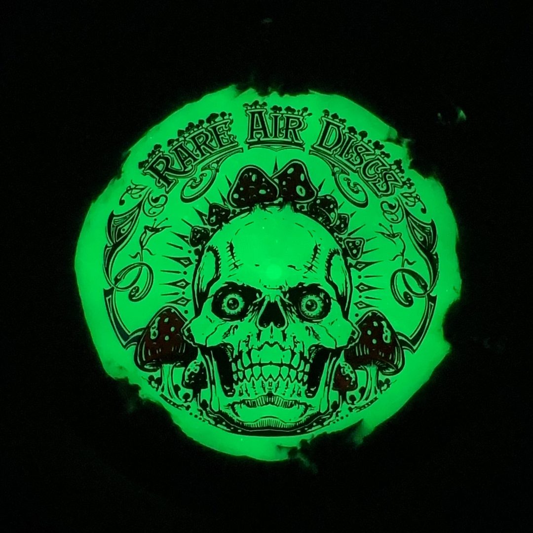 Glow Retina Chemtrail -Crushin' Amanitas by Manny Trujillo Doomsday Discs