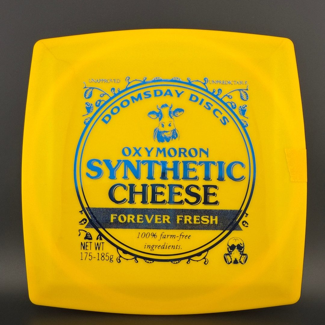Survival Oxymoron - Synthetic Cheese *Square Novelty Disc Doomsday Discs