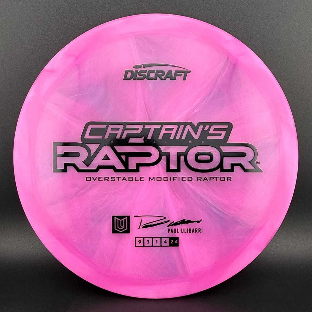 Special Z Blend Captain's Raptor - Paul Ulibarri 2025 Signature Series Discraft