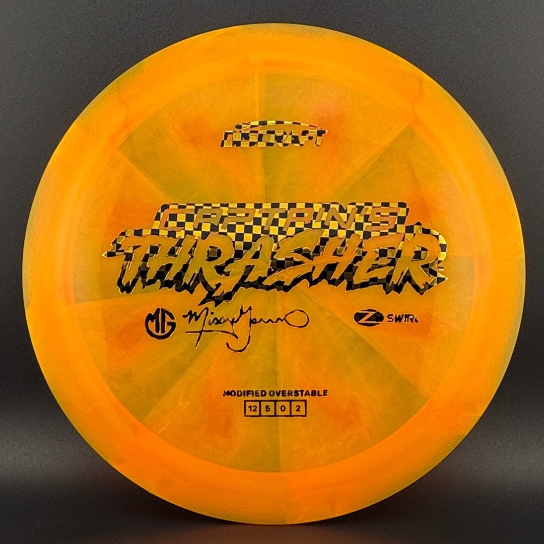 Swirly Z Captain's Thrasher - Missy Gannon 2026 Discraft