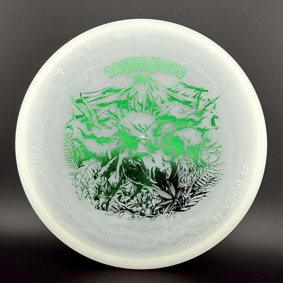 Glow Egg Shell Triceratops - Special Edition Dino Discs