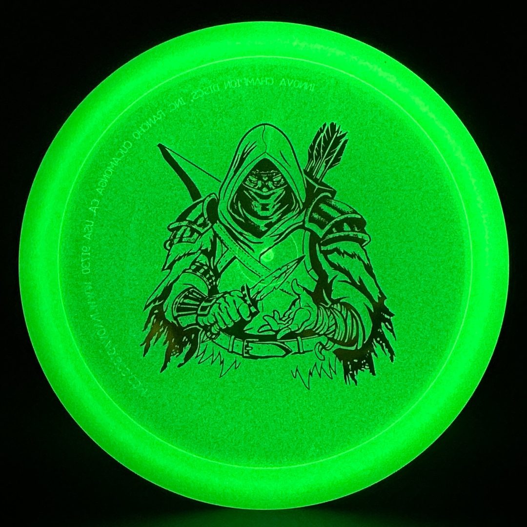 Classic Glow Champion Fairway Disc - Dark Rebel Innova