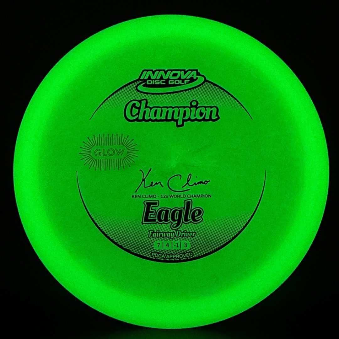 Classic Color Glow Champion Eagle - Ken Climo 12x Innova