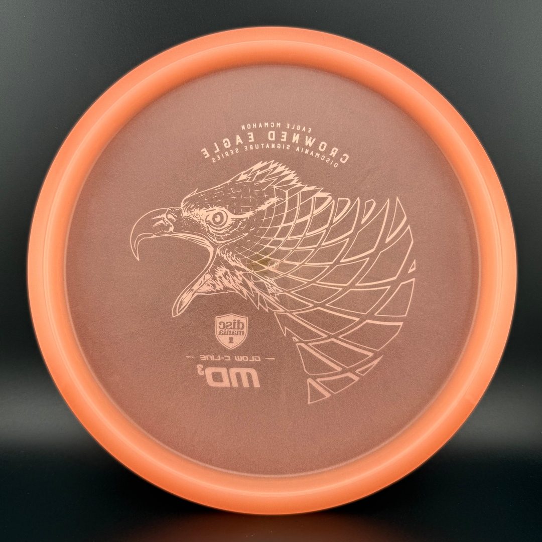 Color Glow C-Line MD3 - Crowned Eagle Translucent - Eagle McMahon Sig Series Discmania