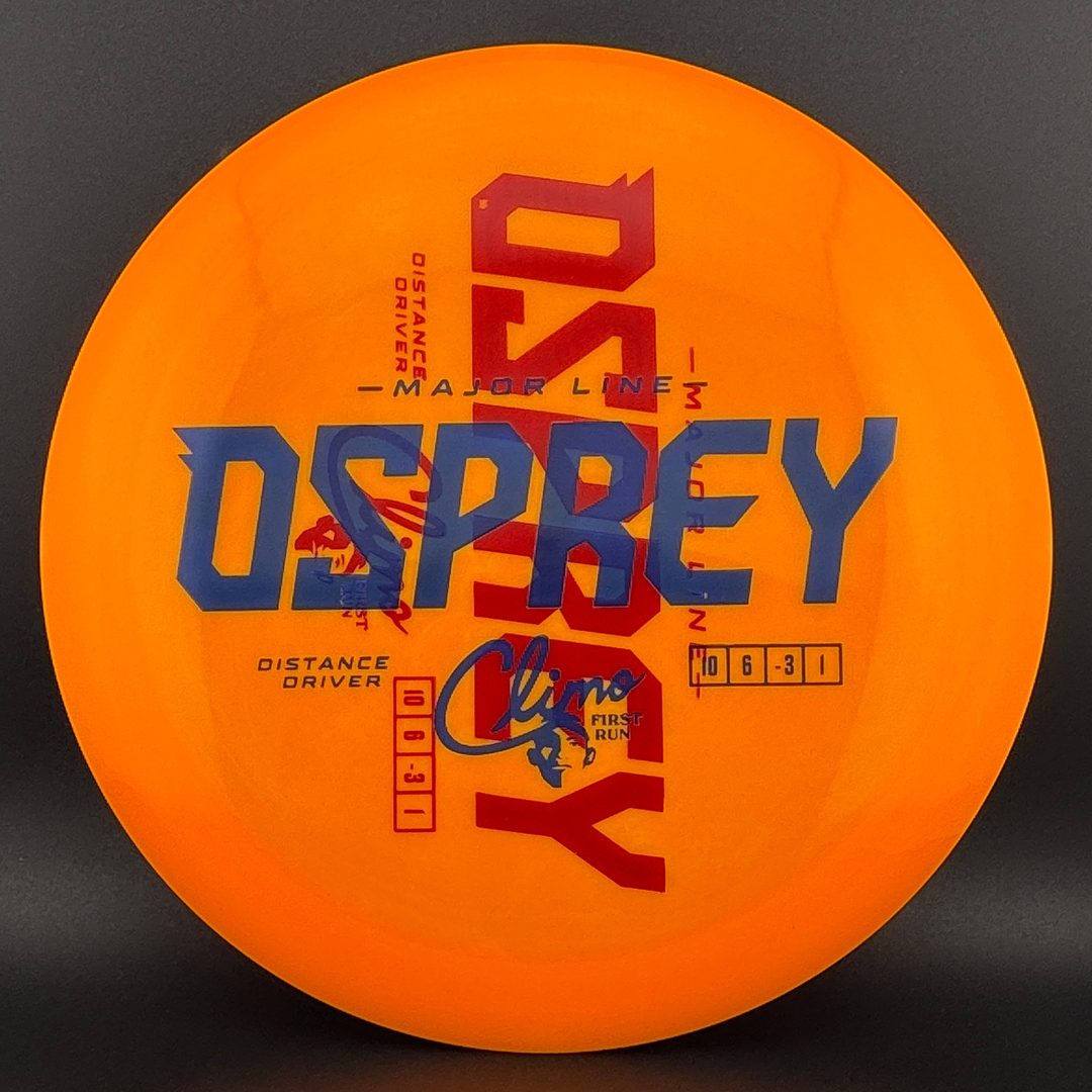 Major Line Osprey - First Run - Misprints Climo Disc Golf