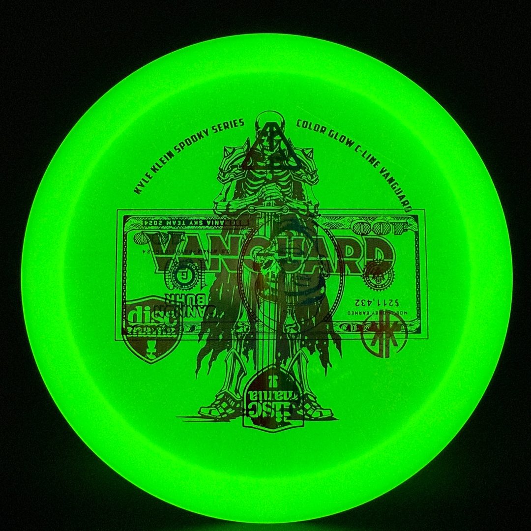Color Glow C-Line Vanguard - Spooky Series Gannon Misprint *Warehouse Stash* Discmania