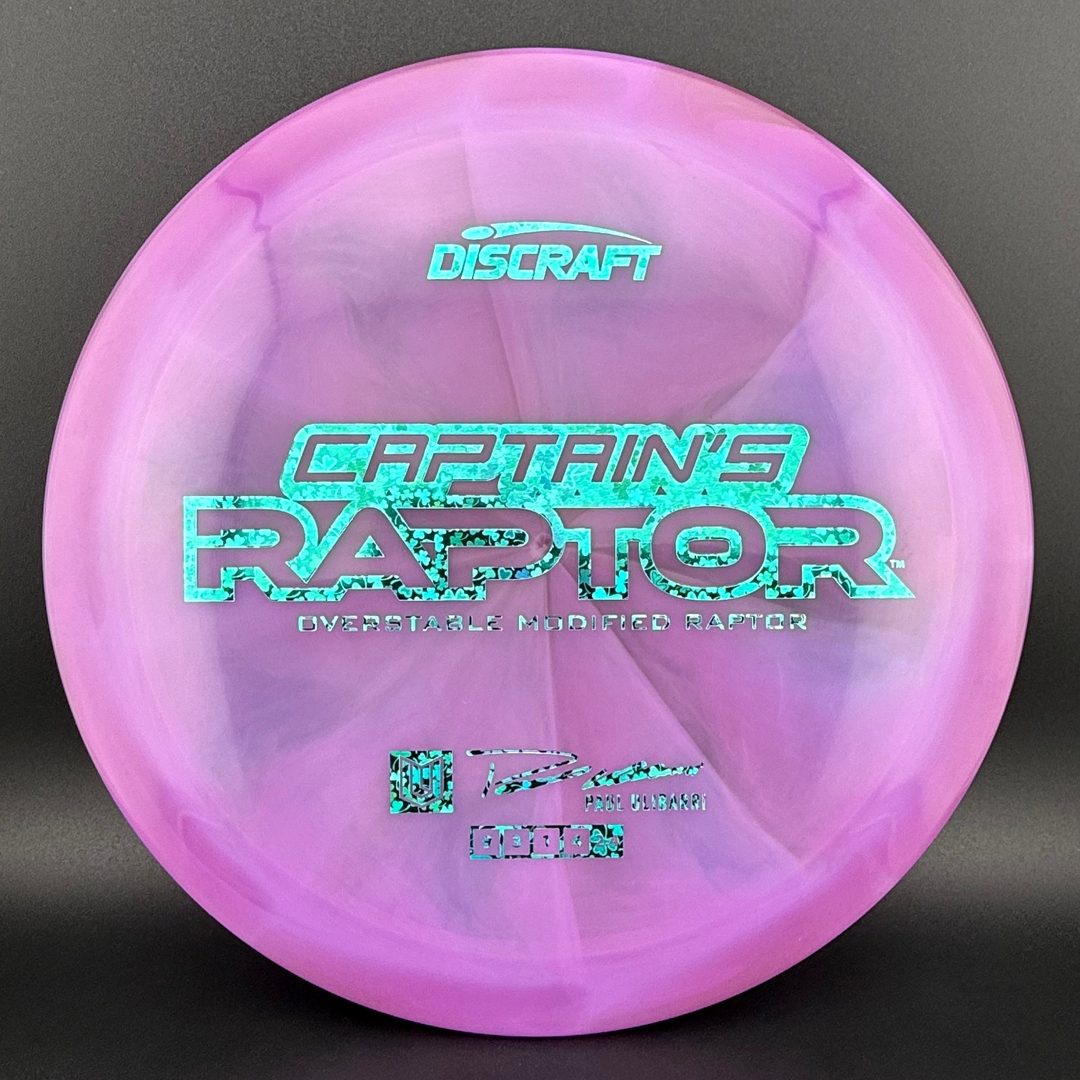 Special Z Blend Captain's Raptor - Paul Ulibarri 2025 Signature Series Discraft