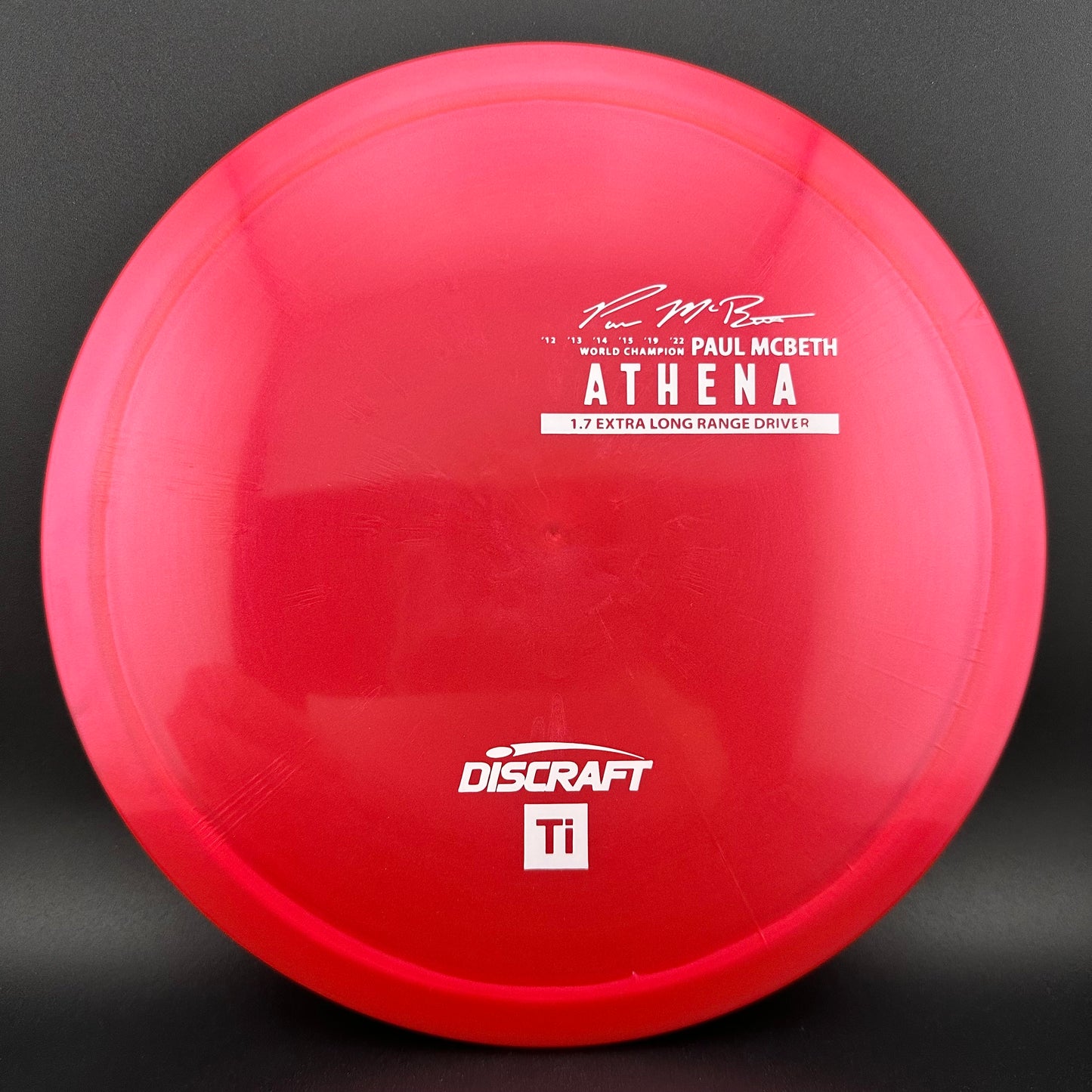 Titanium Athena - Paul McBeth Limited Edition Discraft