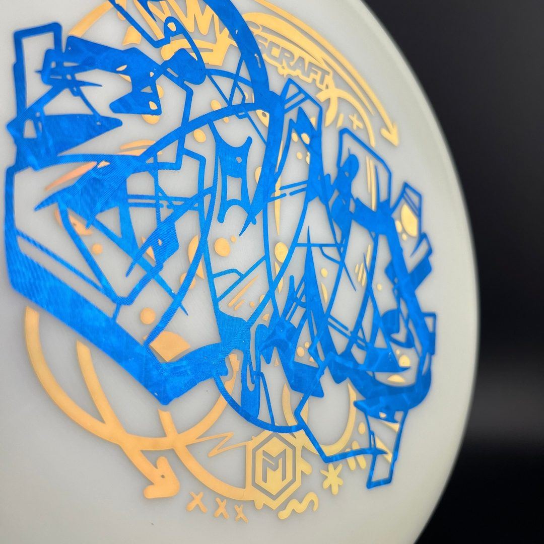 UV Z Glo Zone - Paul McBeth Graffiti - Triple Stamp Misprint Discraft