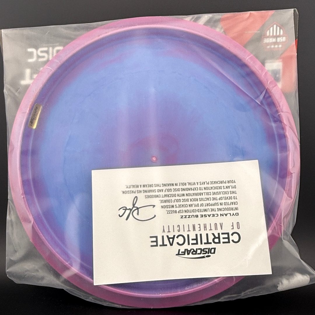 Swirl ESP Buzzz - Autographed 2024 Dylan Cease Discraft