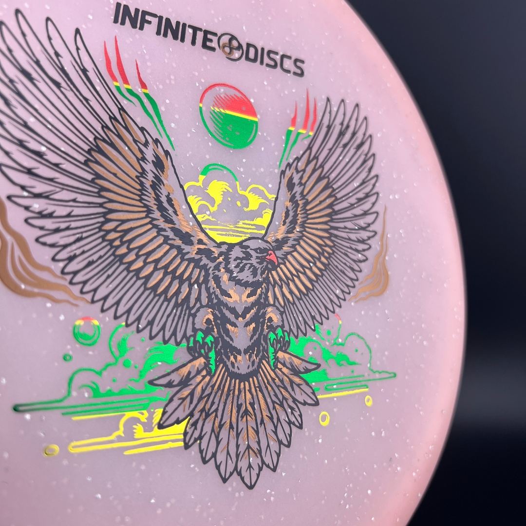 Metal Flake Glow C-Blend Tomb - Infinite Eagle - Triple Foil Infinite Discs