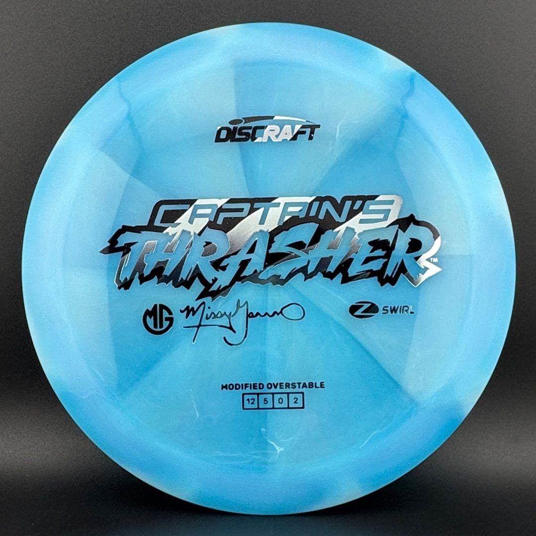 Swirly Z Captain's Thrasher - Missy Gannon 2026 Discraft