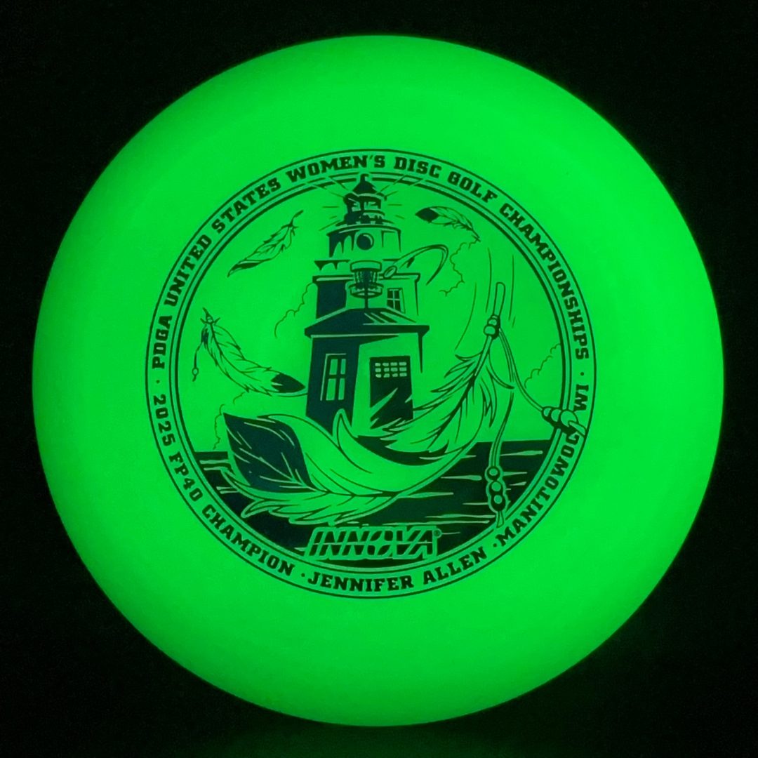 Champion Color Glow Teebird - Jen Allen 2025 USWDGC Champion Innova