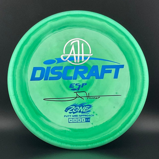 ESP Swirl Zone *Signed* - Adam Hammes Mini Stamp Discraft