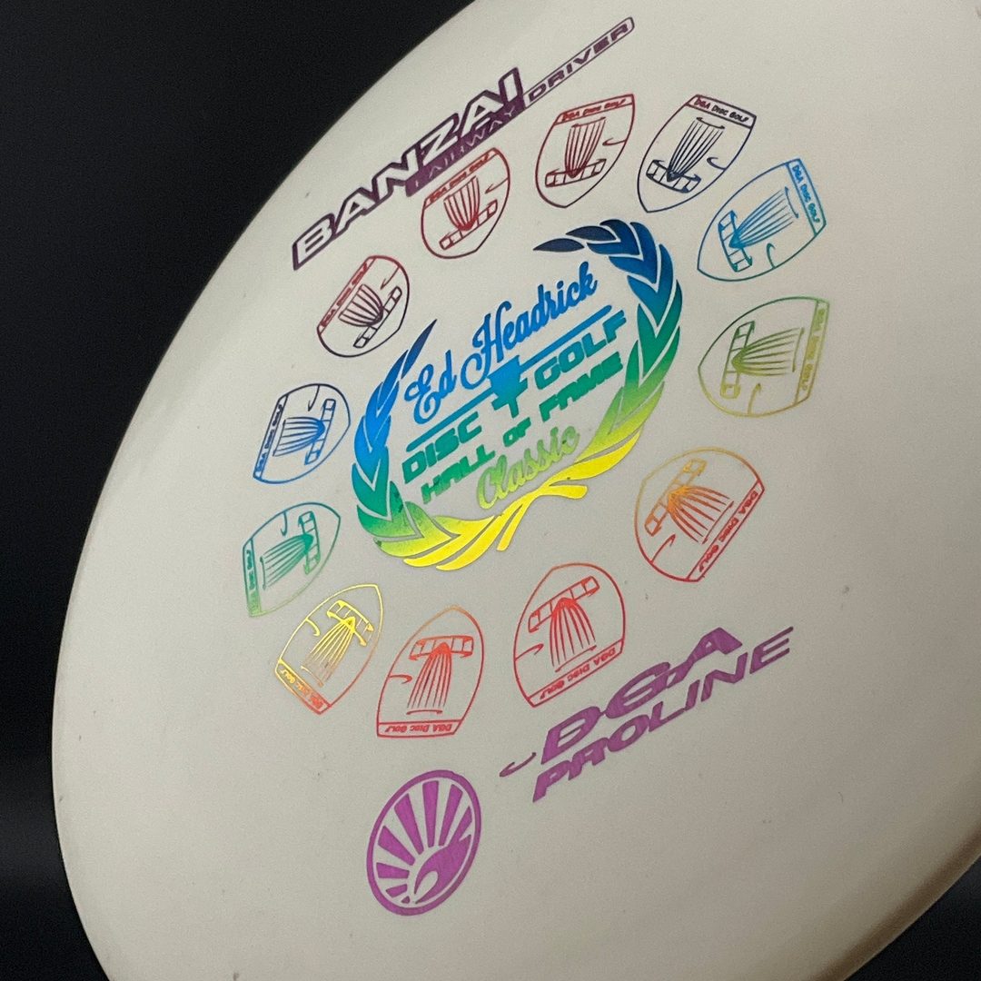 DGA Proline Banzai - USED 2017 Ed Headrick DG Hall of Fame Classic *Speedy Vault* DGA