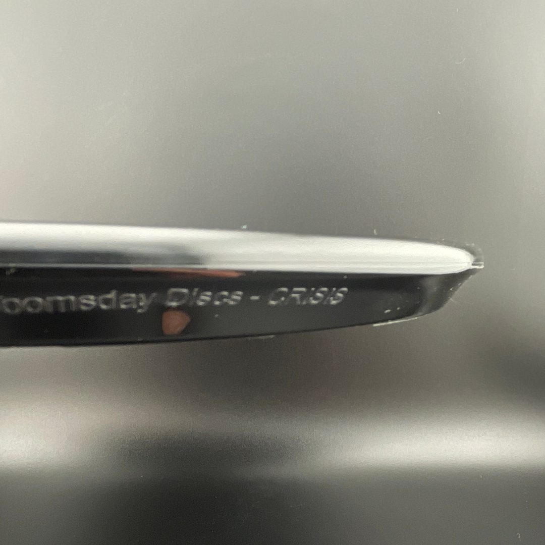 Survival Crisis *Gibson Stash Used* Doomsday Discs