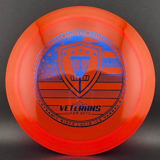 Lucid-Ice Vandal - Veterans for Vets Stamp Fundraiser Dynamic Discs