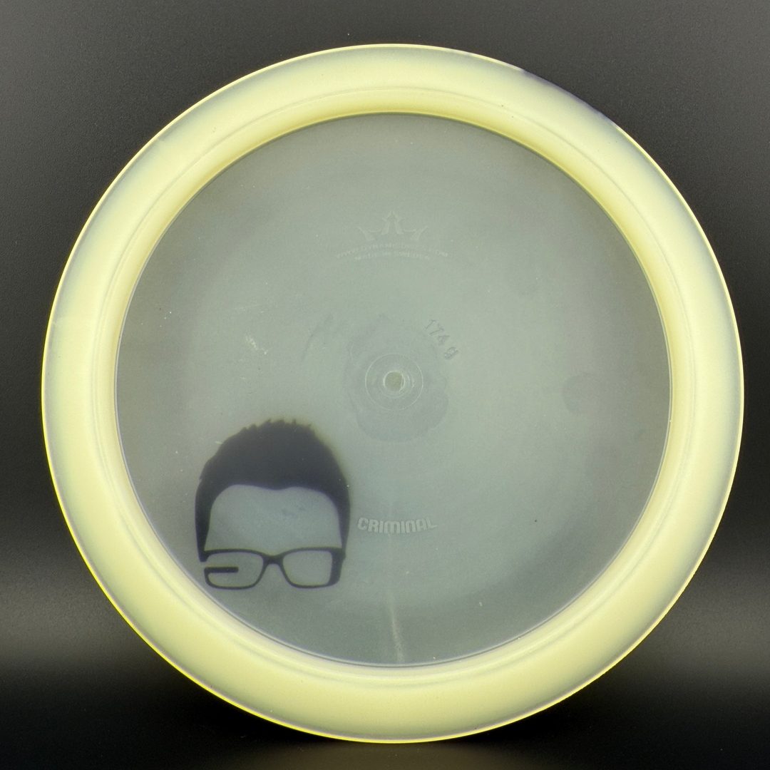 Moonshine Lucid Criminal - Rare DyeMax Logo *Gibson Stash* Dynamic Discs