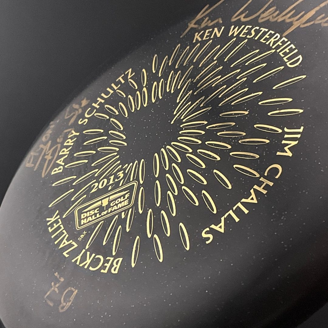 Metal Flake Star Aviar - 2013 Hall of Fame Commemorative Signed *Speedy Stash* Innova