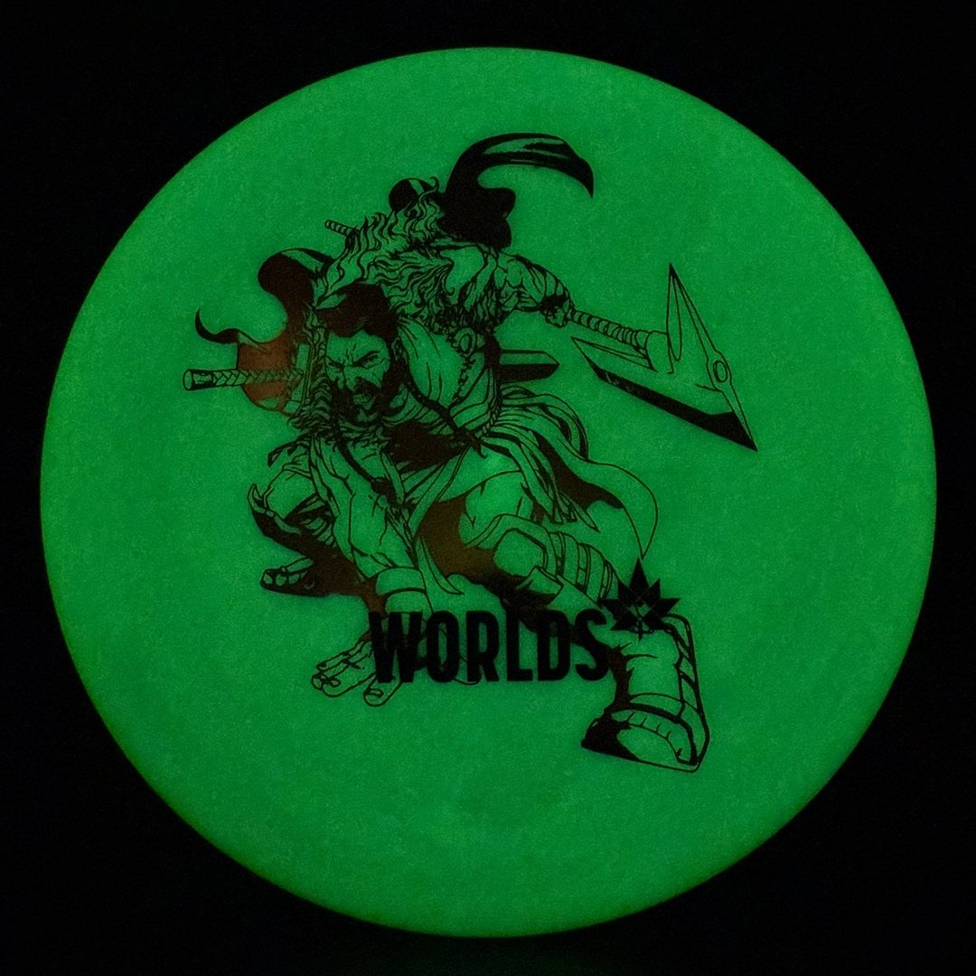 Z Glo Kratos - St Jude x Worlds 2024 Overstamp Discraft