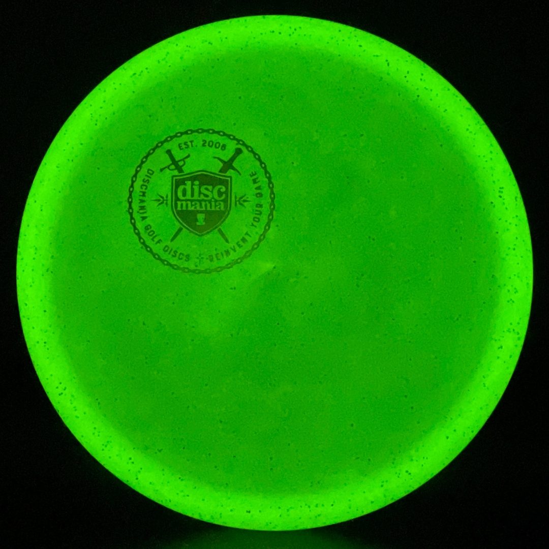 MF Glow C-Line MD3 - Sword and Shield Mini Stamp - Innova Made Discmania