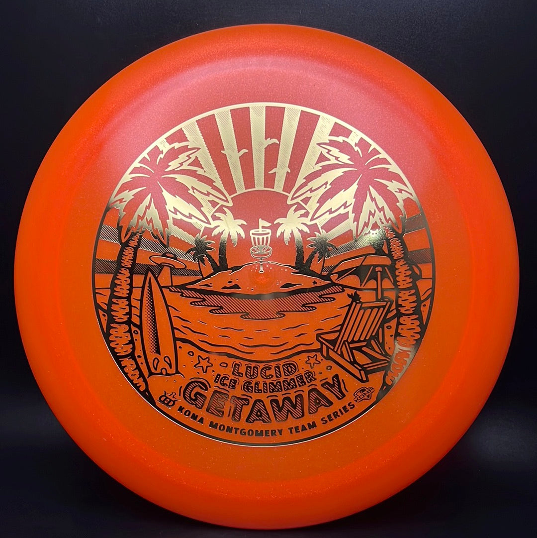 Lucid Ice Glimmer Getaway - Kona Montgomery Team Series Dynamic Discs