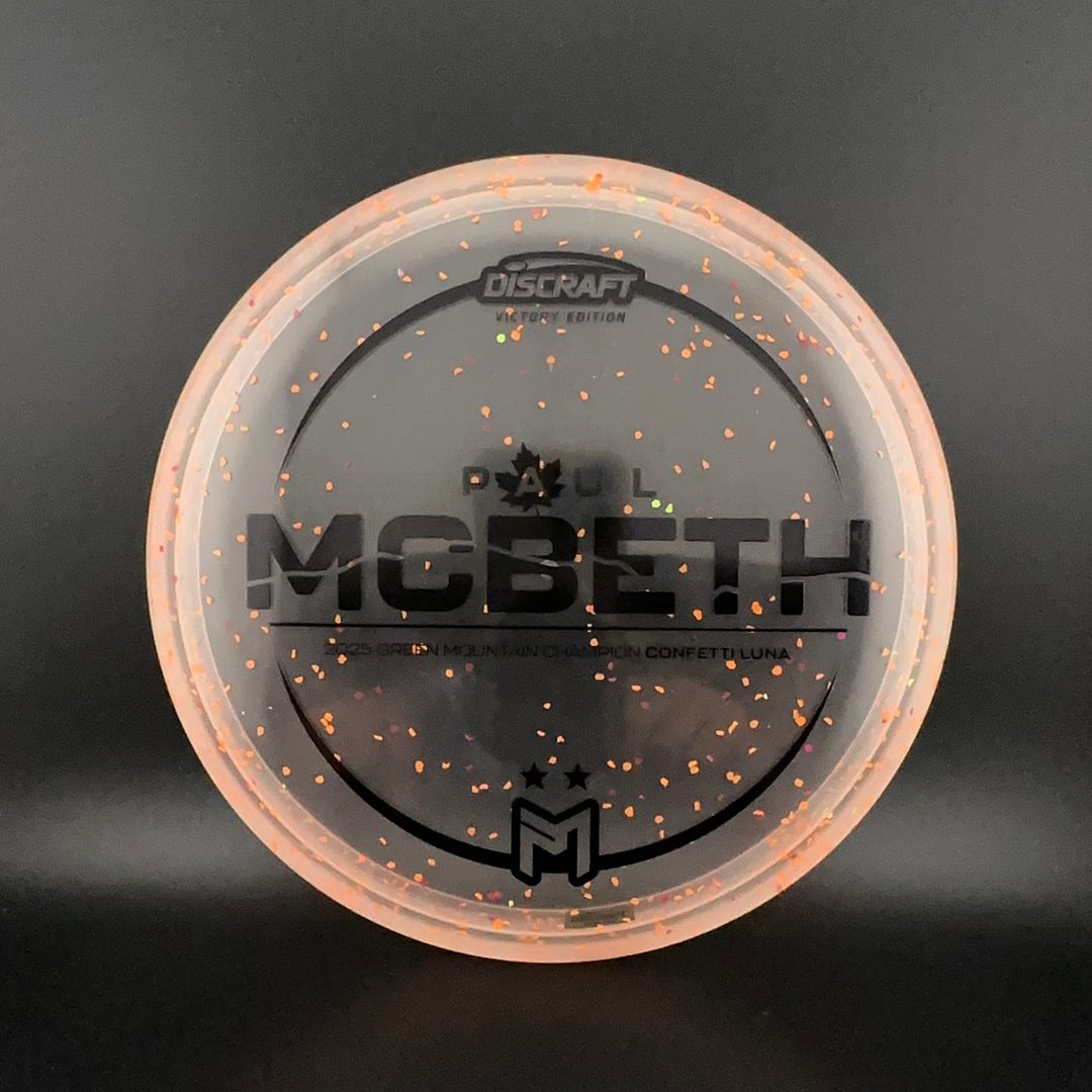 Confetti Z Luna - Victory Edition - Paul McBeth GMC 2025 Discraft