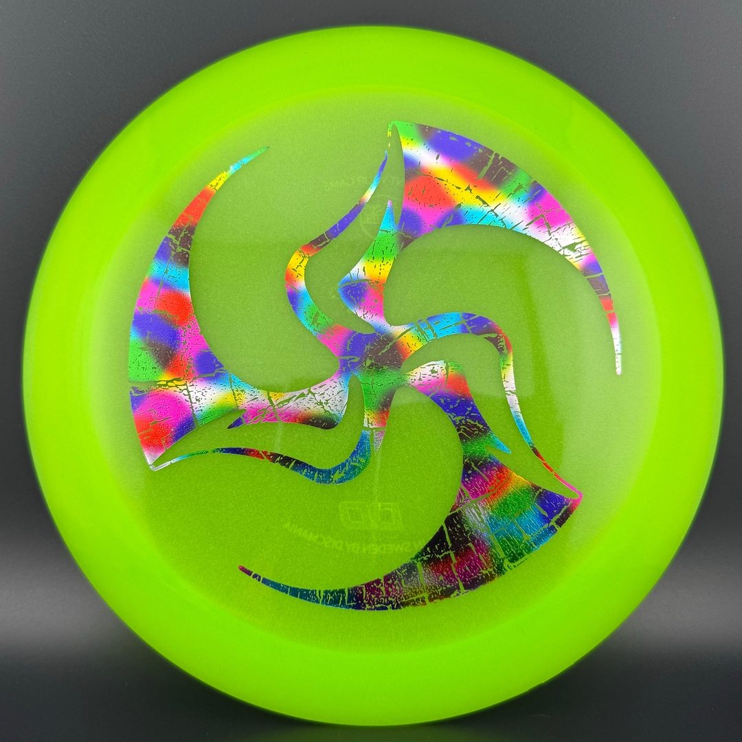 Color Glow C-Line DD - Limited Huk Cracked Stamp Discmania