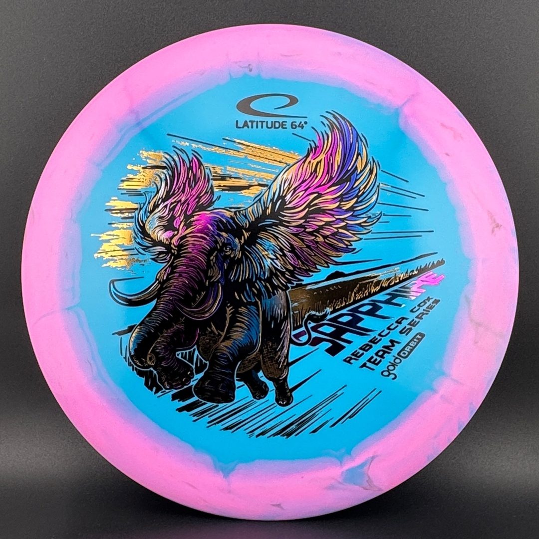 Gold Orbit Sapphire - Rebecca Cox 2026 Tour Series Latitude 64