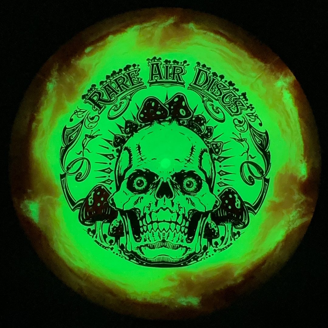 Glow Retina Chemtrail -Crushin' Amanitas by Manny Trujillo Doomsday Discs