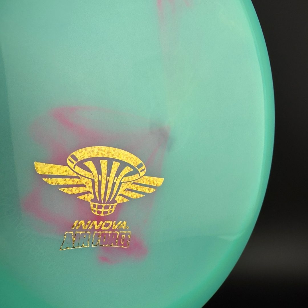 Swirly Glow Champion Firebird - Limited Air Force Stamp Innova